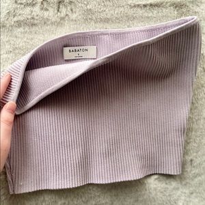 ARITZIA Essamba Tube Top in lavender